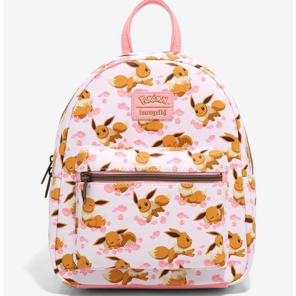 Loungefly Pokemon Eevee Sakura Mini Backpack - Picture 3 of 7